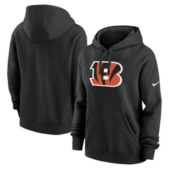 Nike Cincinnati Bengals Women's Club Fleece Hoodie Black