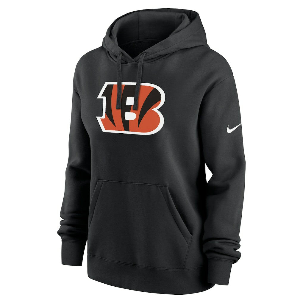 Nike Cincinnati Bengals Women's Club Fleece Hoodie Black