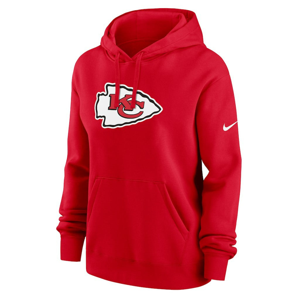Nike Kansas City Chiefs Women's Club Fleece Hoodie Red