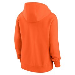 Nike Cleveland Browns Women's Club Fleece Hoodie Orange