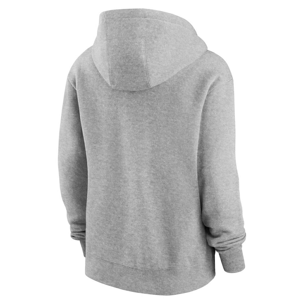 Nike Miami Dolphins Women's Club Fleece Hoodie Heather Gray
