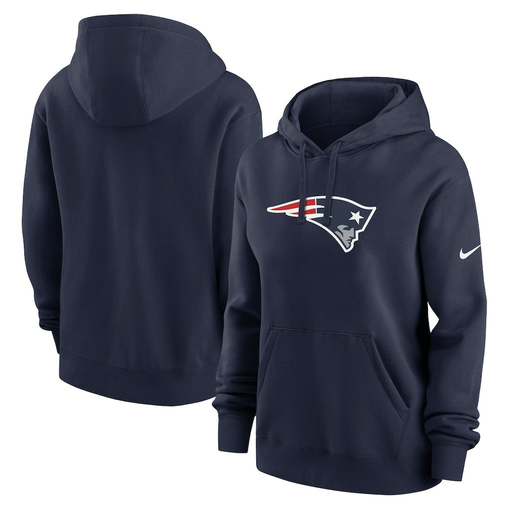 Nike New England Patriots Women's Club Fleece Hoodie Navy