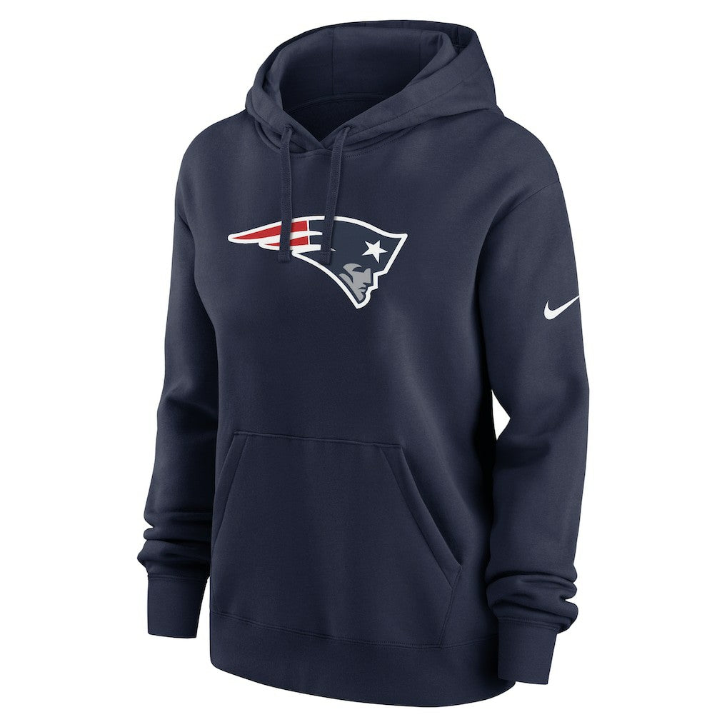 Nike New England Patriots Women's Club Fleece Hoodie Navy