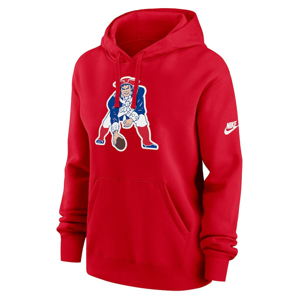 Nike New England Patriots Women's Club Fleece Hoodie Red