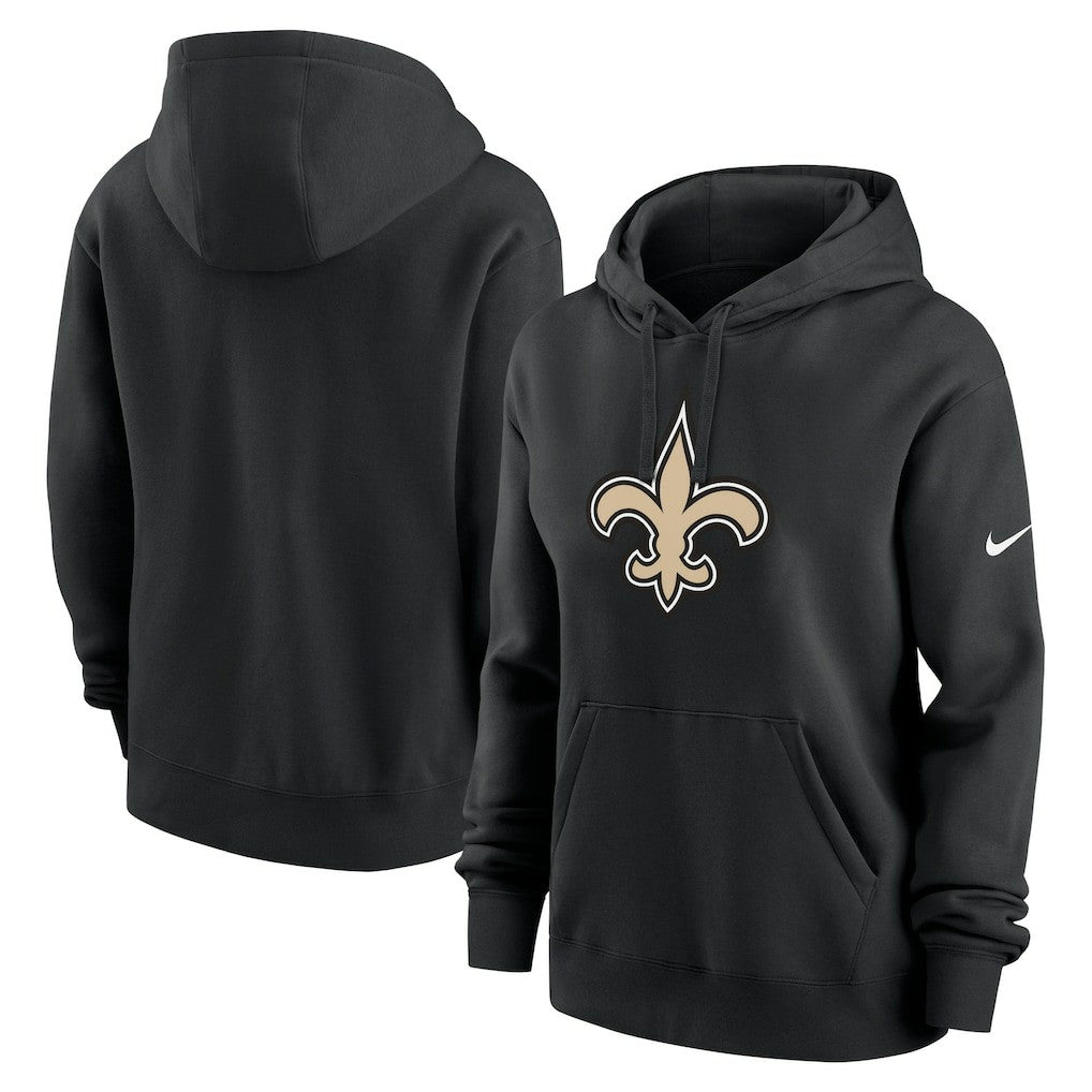 Nike New Orleans Saints Women's Club Fleece Hoodie Black