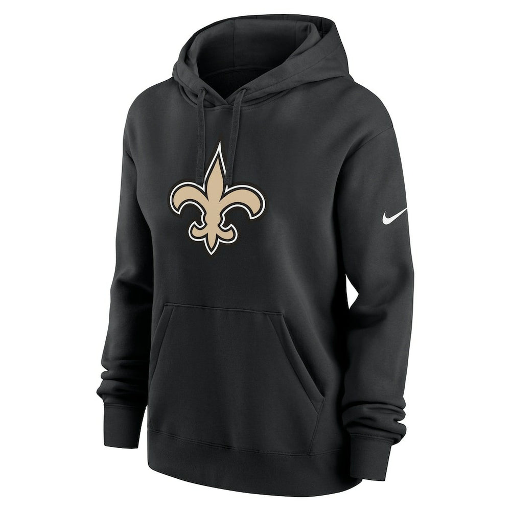 Nike New Orleans Saints Women's Club Fleece Hoodie Black