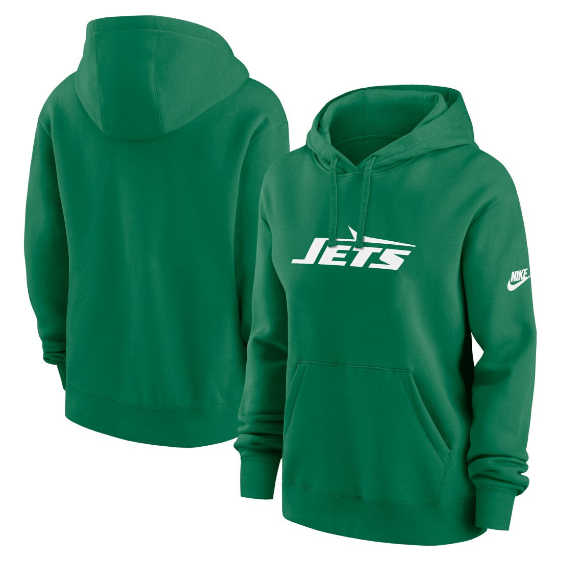 Nike New York Jets Women's Club Fleece Hoodie Green