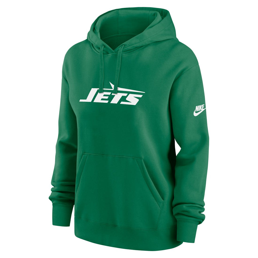 Nike New York Jets Women's Club Fleece Hoodie Green