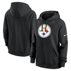 Nike Pittsburgh Steelers Women's Club Fleece Hoodie Black