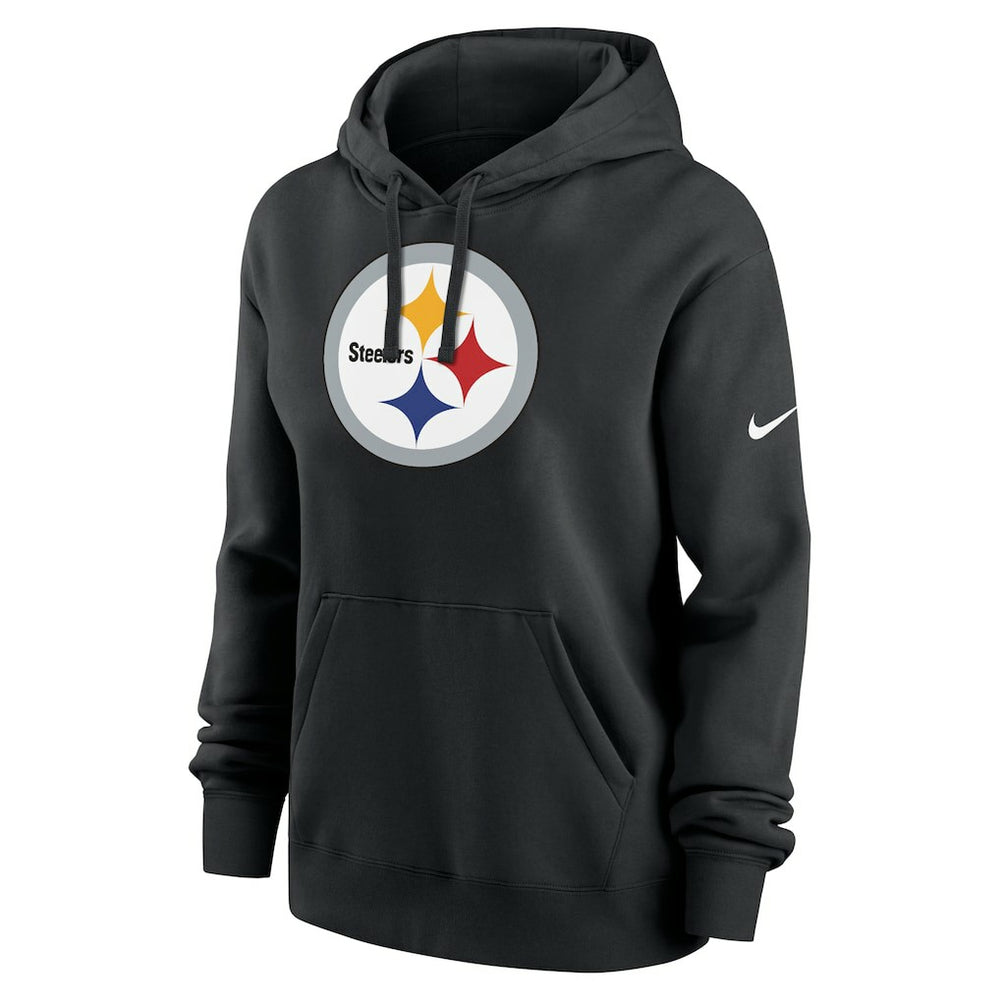 Nike Pittsburgh Steelers Women's Club Fleece Hoodie Black