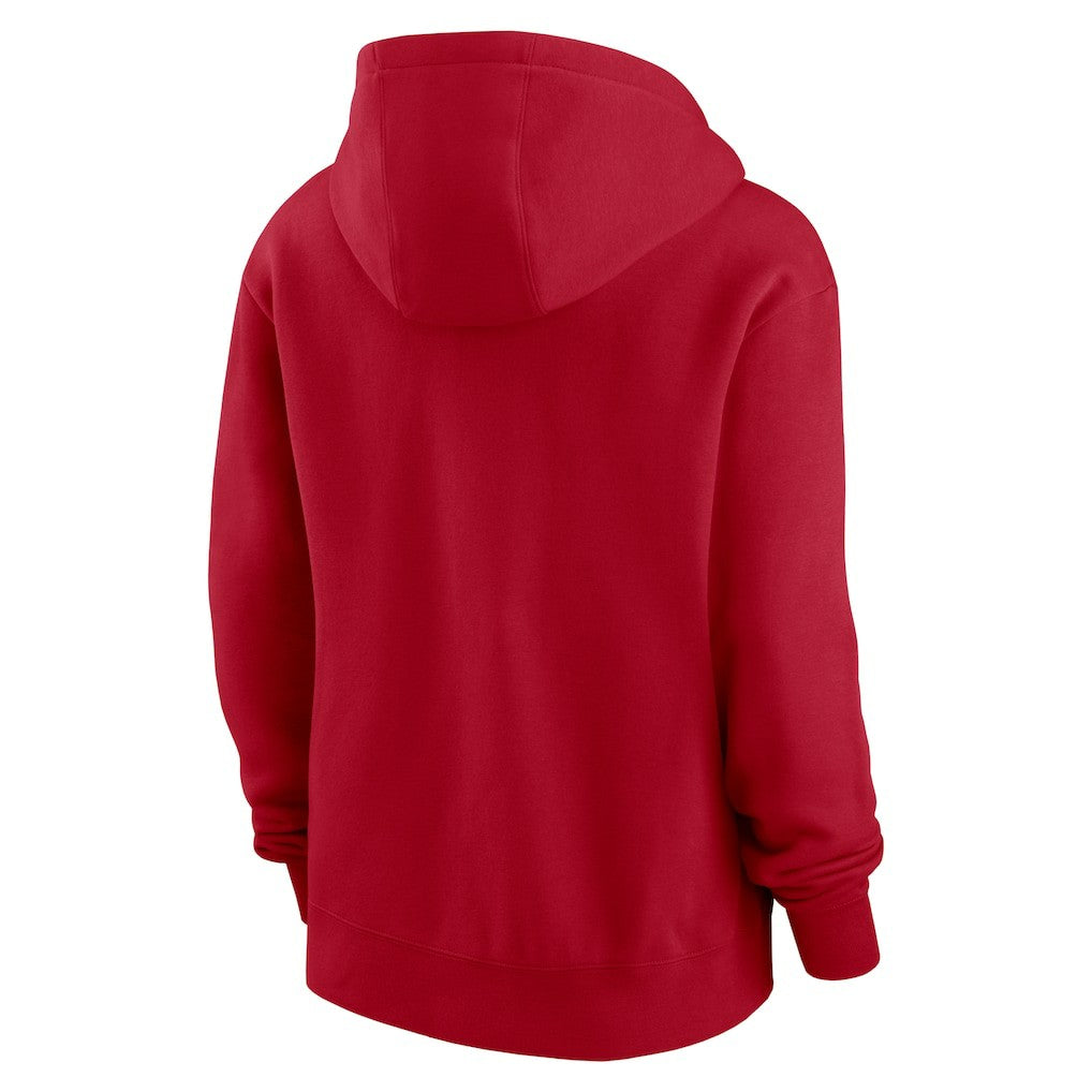Nike San Francisco 49ers Women's Club Fleece Hoodie Scarlet