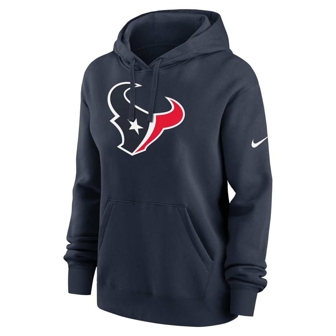 Nike Houston Texans Women's Club Fleece Hoodie Navy