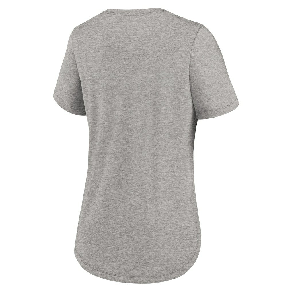 Nike New York Jets Women's Team Shout-Out Tri-Blend T-Shirt Heather Gray