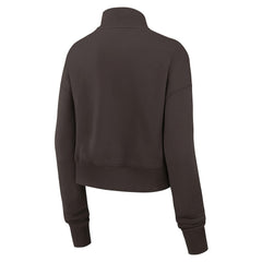 Nike Cleveland Browns Women's Rewind Phoenix Half-Zip Sweatshirt Brown