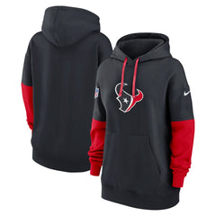Nike Houston Texans Women's Sideline Essential Hoodie Navy