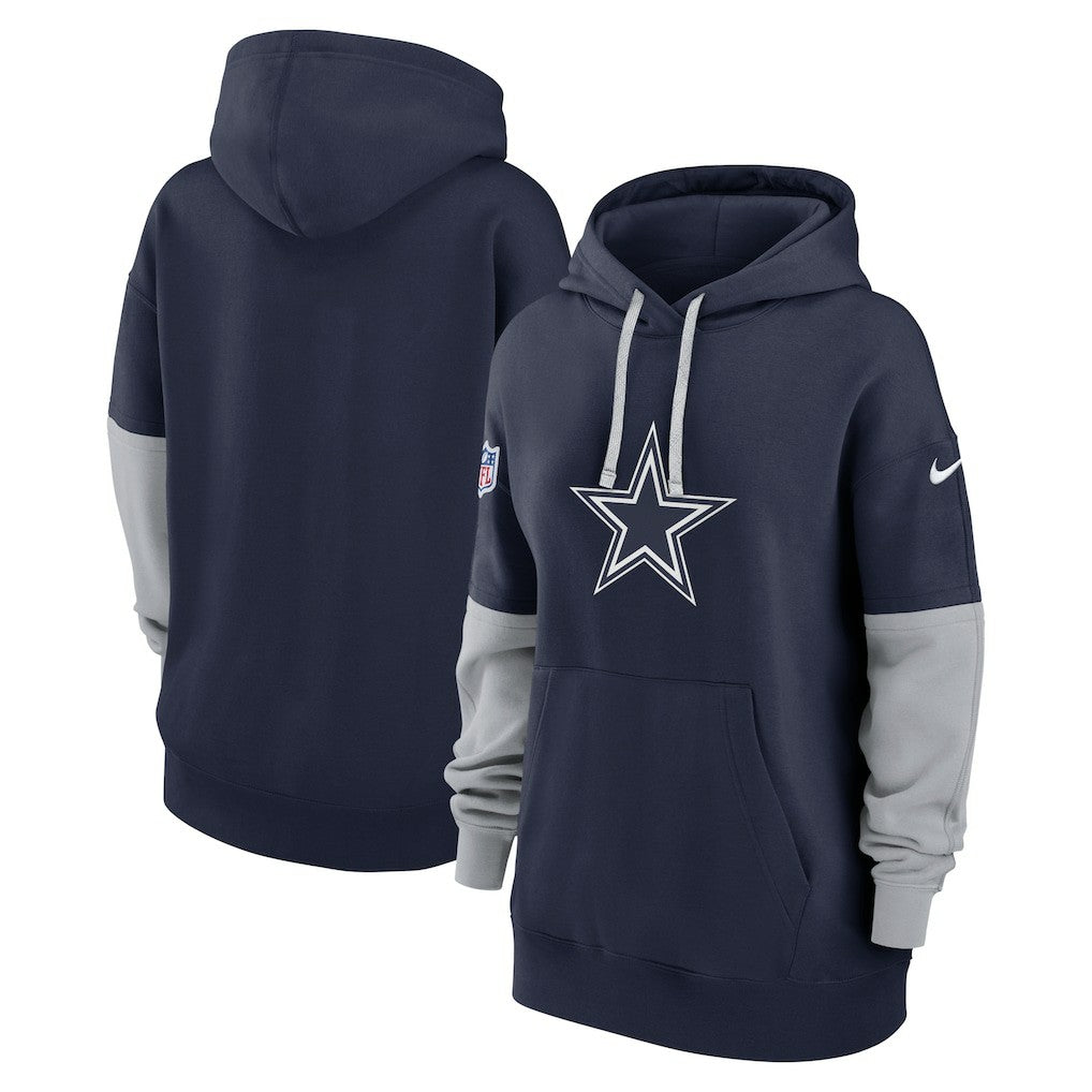 Nike Dallas Cowboys Women's Sideline Essential Hoodie Navy