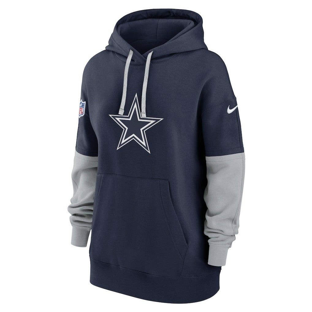 Nike Dallas Cowboys Women's Sideline Essential Hoodie Navy