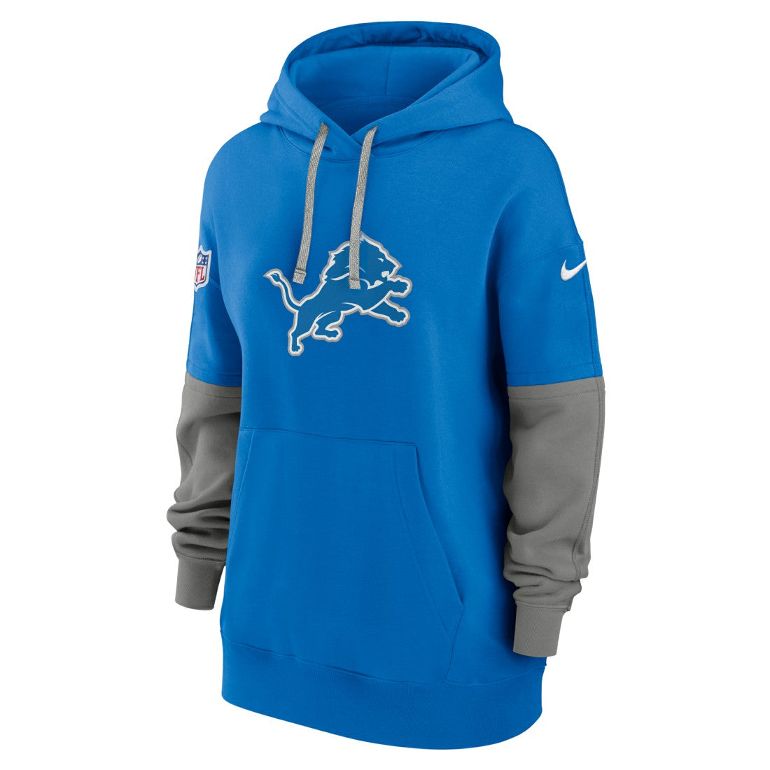Nike Detroit Lions Women's Sideline Essential Hoodie Blue