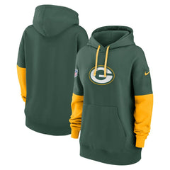 Nike Green Bay Packers Women's Sideline Essential Hoodie Green