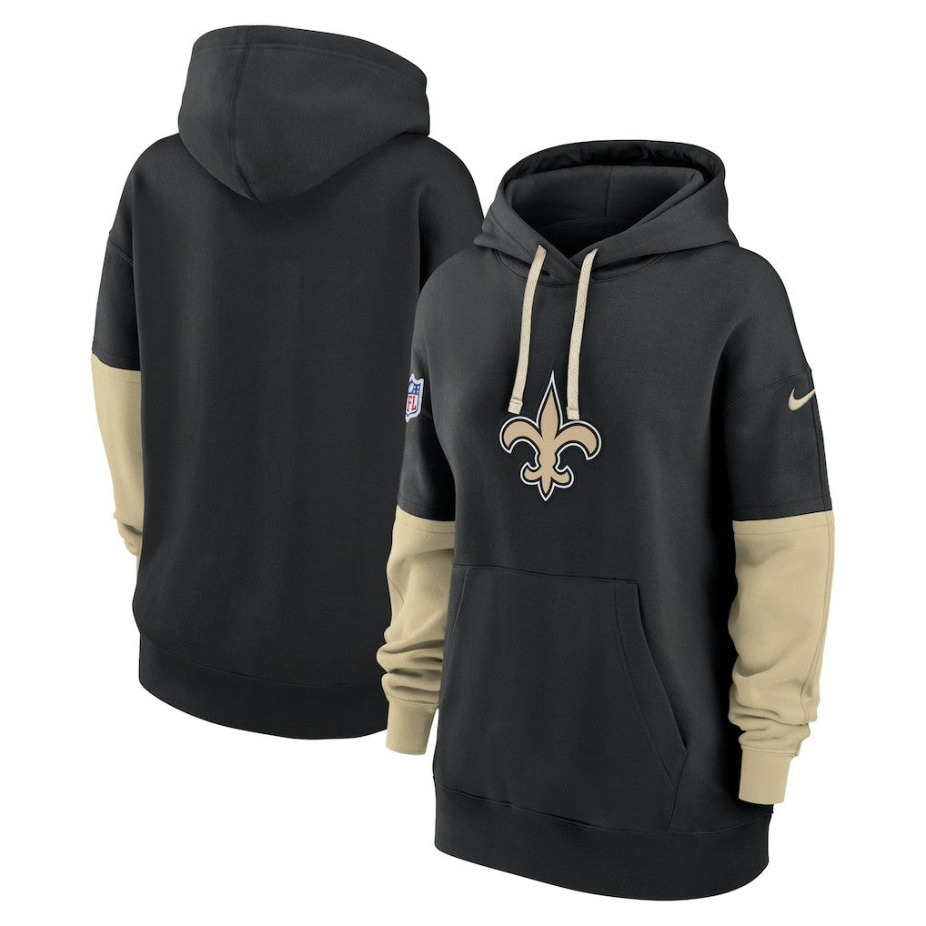 Nike New Orleans Saints Women's Sideline Essential Hoodie Black