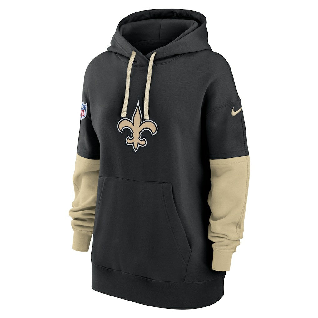 Nike New Orleans Saints Women's Sideline Essential Hoodie Black