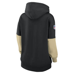 Nike New Orleans Saints Women's Sideline Essential Hoodie Black