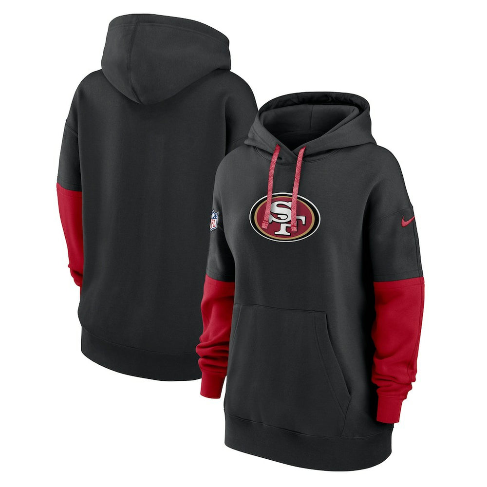 Nike San Francisco 49ers Women's Sideline Essential Hoodie Black