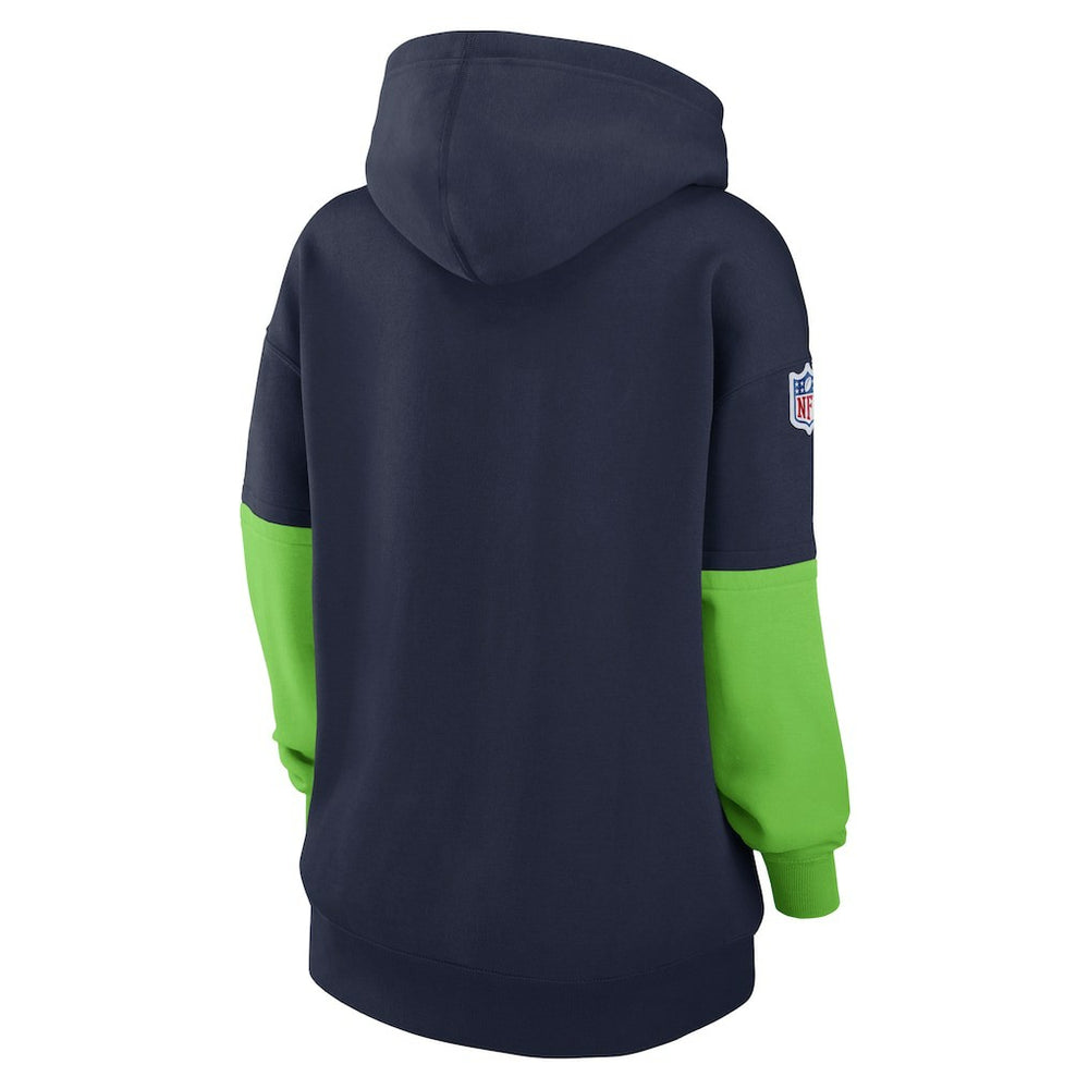 Nike Seattle Seahawks Women's Sideline Essential Hoodie College Navy