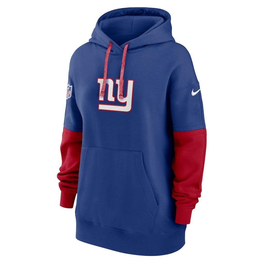 Nike New York Giants Women's Sideline Essential Hoodie Royal