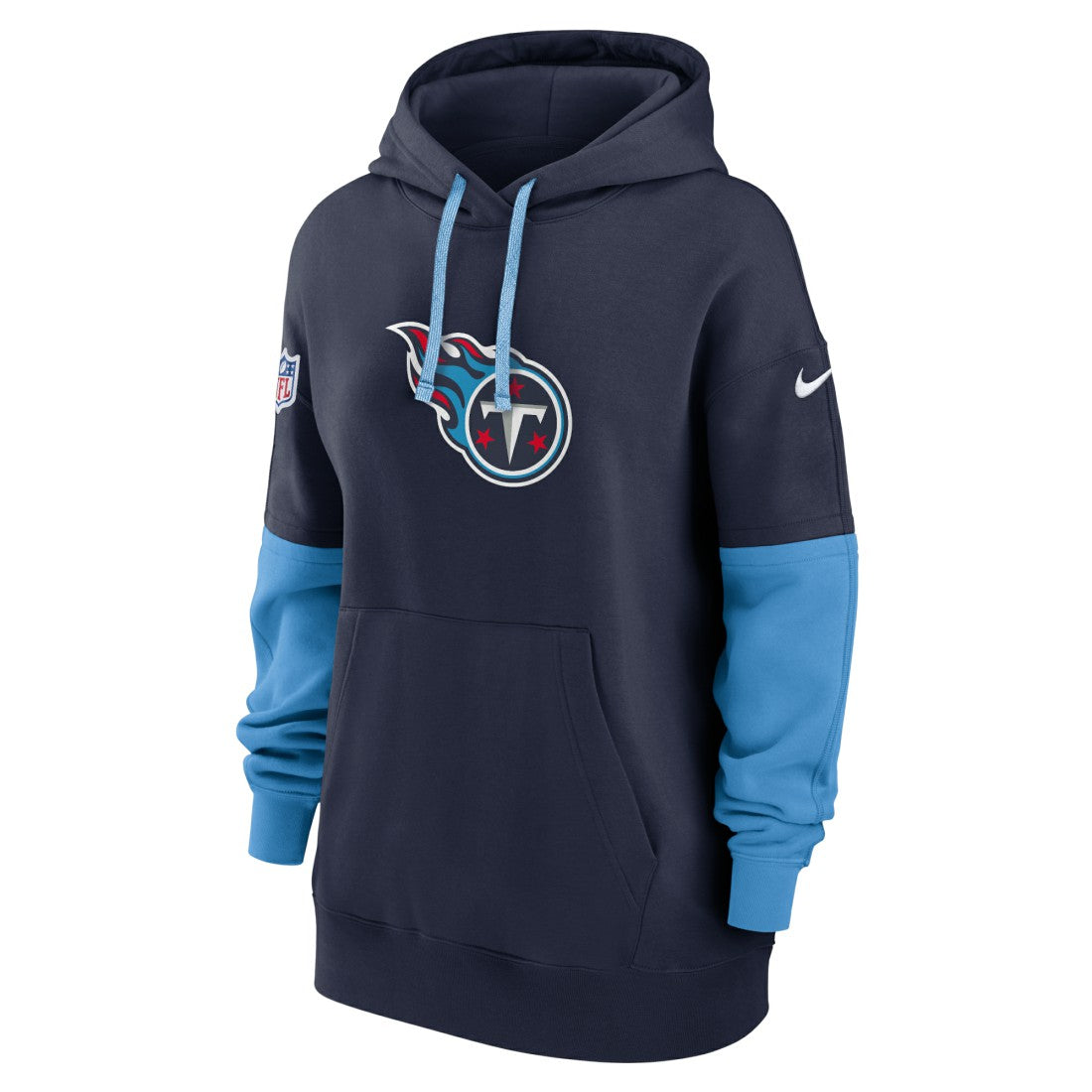 Nike Tennessee Titans Women's Sideline Essential Hoodie Navy