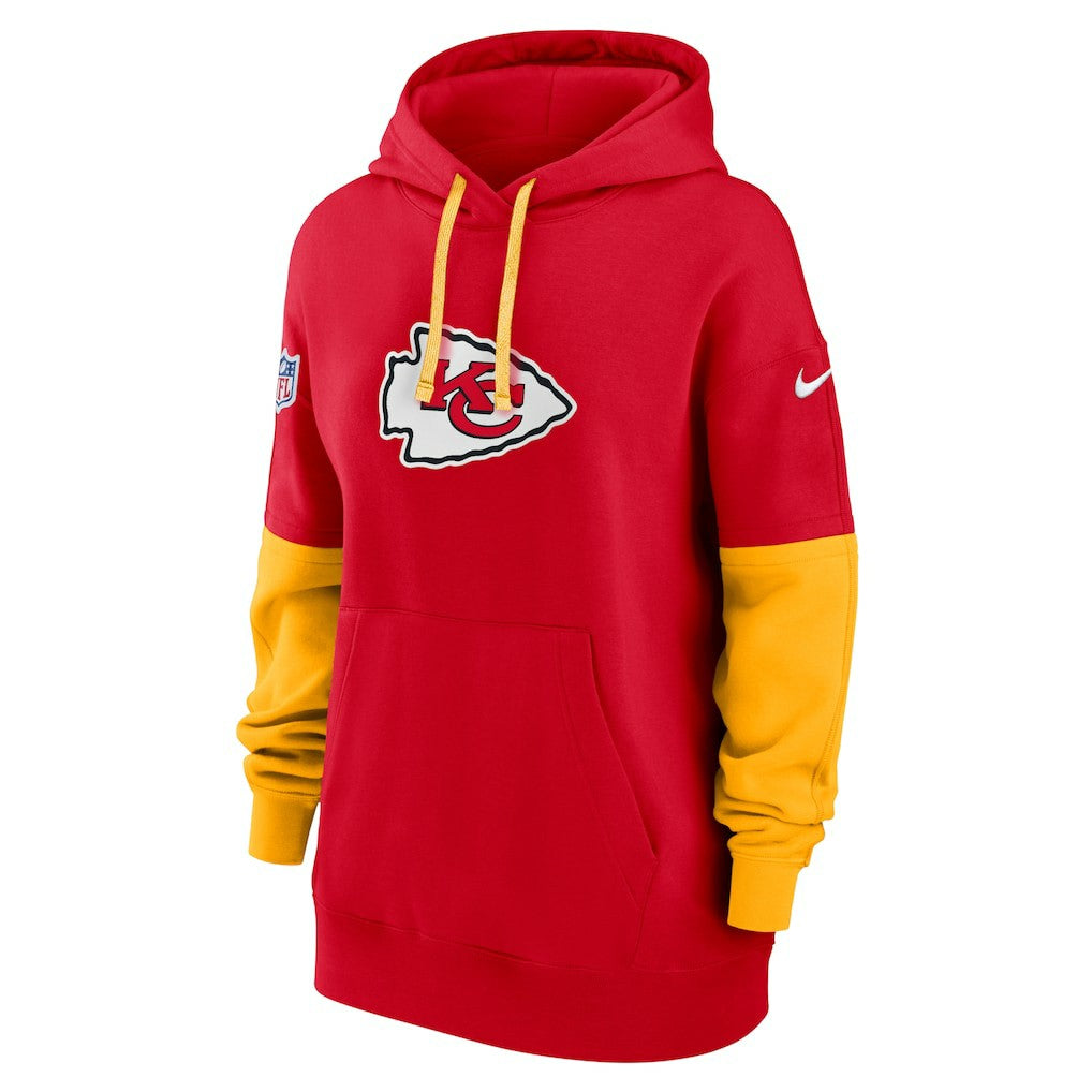 Nike Kansas City Chiefs Women's Sideline Essential Hoodie Red
