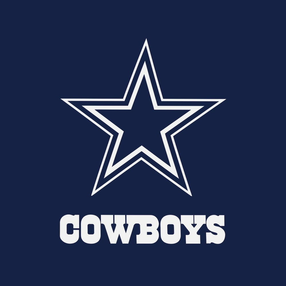 Fanatics Dallas Cowboys Women's Backup Option Long Sleeve Hoodie T-Shirt Navy/White