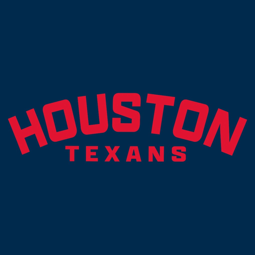 Fanatics Houston Texans Women's Backup Option Long Sleeve Hoodie T-Shirt Navy/White