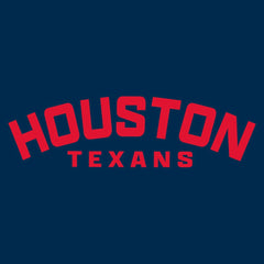 Fanatics Houston Texans Women's Backup Option Long Sleeve Hoodie T-Shirt Navy/White