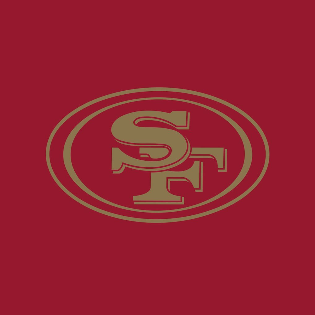 Fanatics San Francisco 49ers Women's Backup Option Long Sleeve Hoodie T-Shirt Scarlet/White