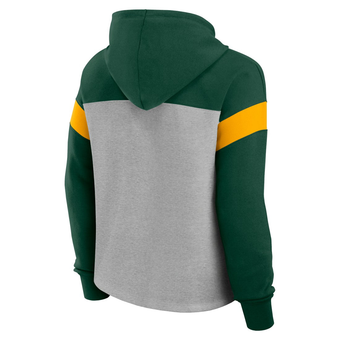 Fanatics Green Bay Packers Women's Bold Play Call Pullover Hoodie Heather Gray/Green