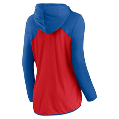 Fanatics Buffalo Bills Women's Script Full-Zip Hoodie Red/Royal