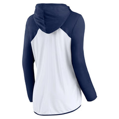 Fanatics Dallas Cowboys Women's Script Full-Zip Hoodie White/Navy