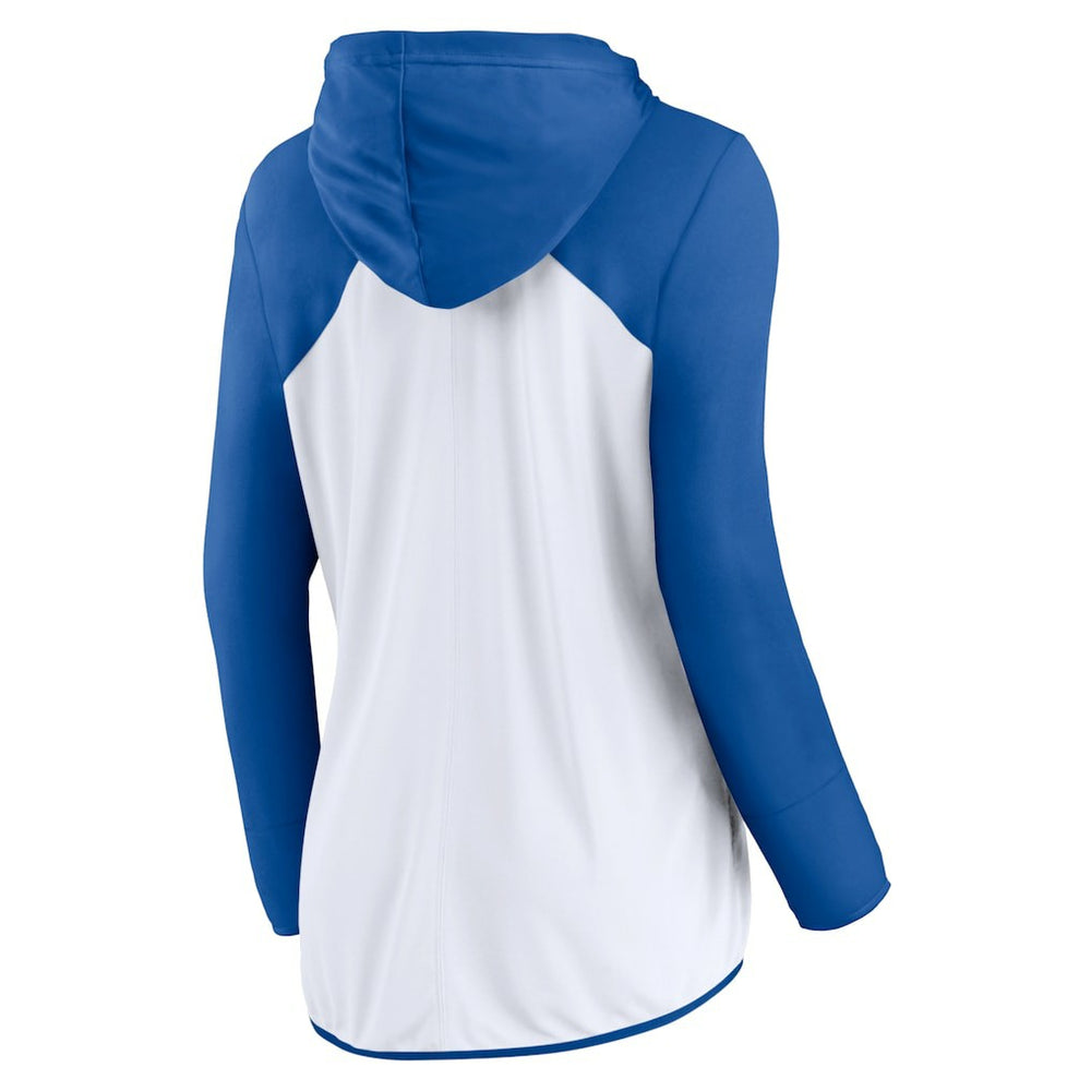Fanatics Indianapolis Colts Women's Script Full-Zip Hoodie White/Royal