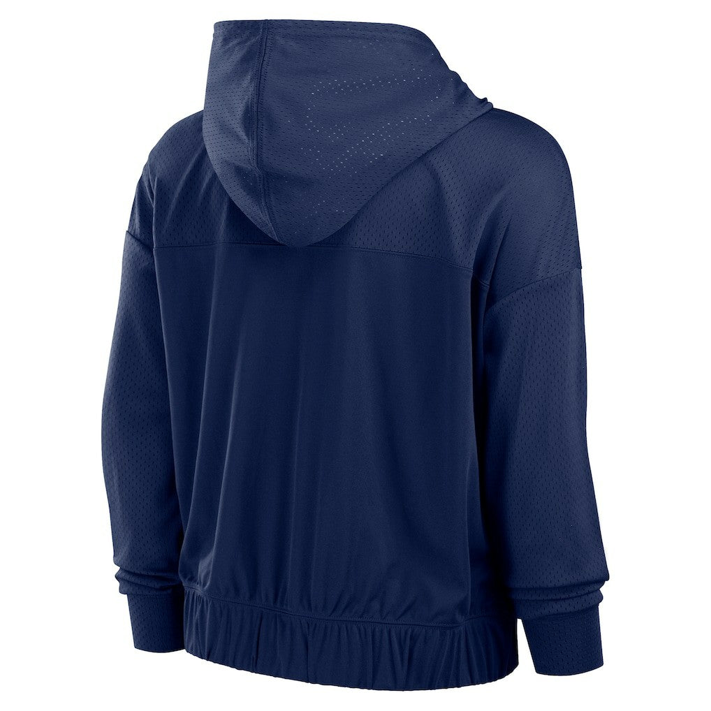Fanatics Dallas Cowboys Women's Script Lock Full-Zip Hoodie Navy