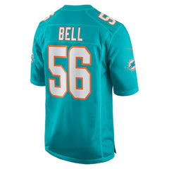 Nike Quinton Bell Miami Dolphins Game Jersey Aqua