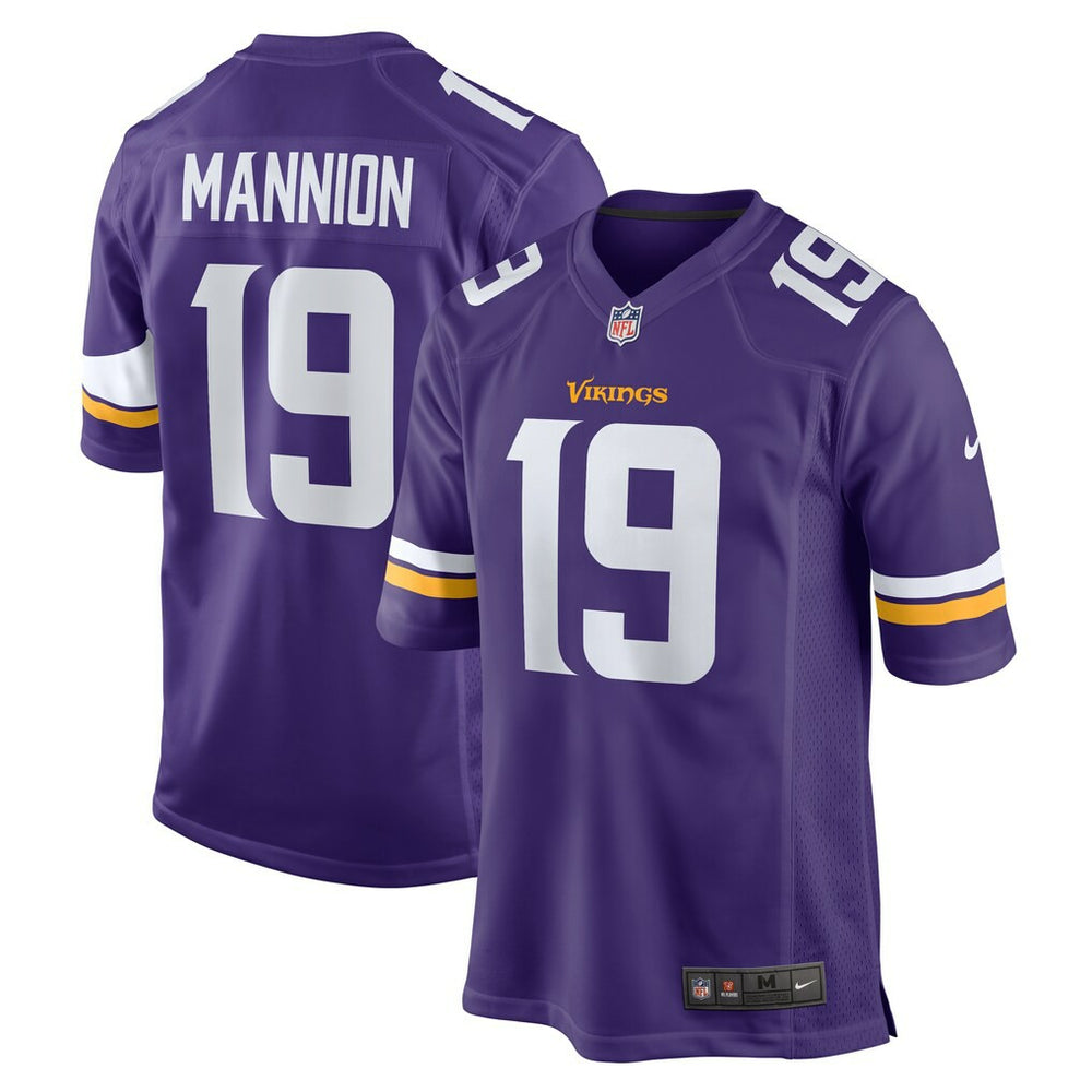 Nike Sean Mannion Minnesota Vikings Game Jersey Purple