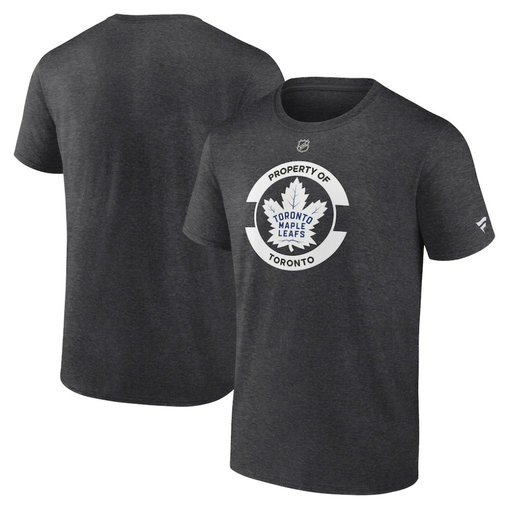 Toronto Maple Leafs Fanatics Authentic Pro Core Secondary T-Shirt - Heather Charcoal - NHL 200865108