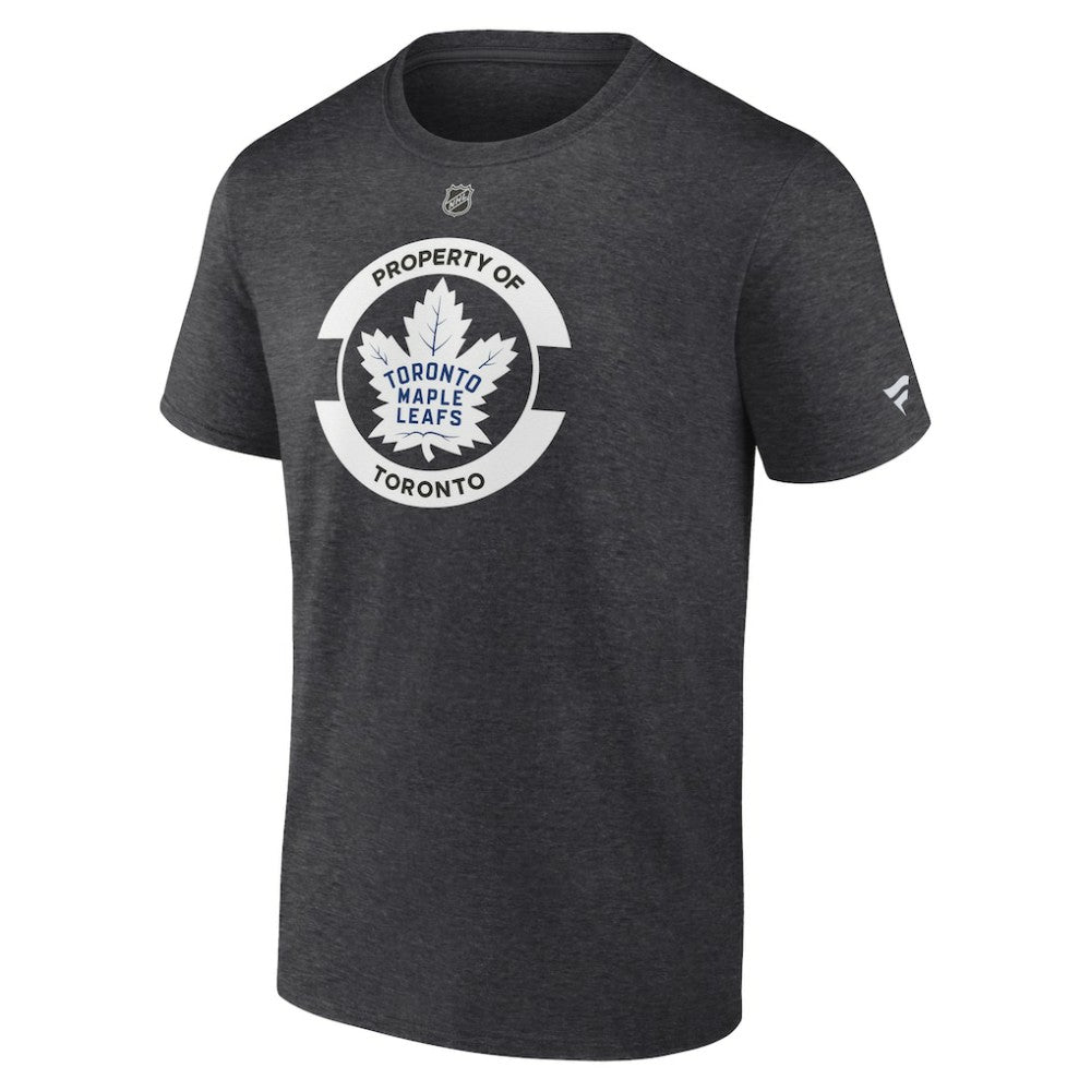 Toronto Maple Leafs Fanatics Authentic Pro Core Secondary T-Shirt - Heather Charcoal - NHL 200865108
