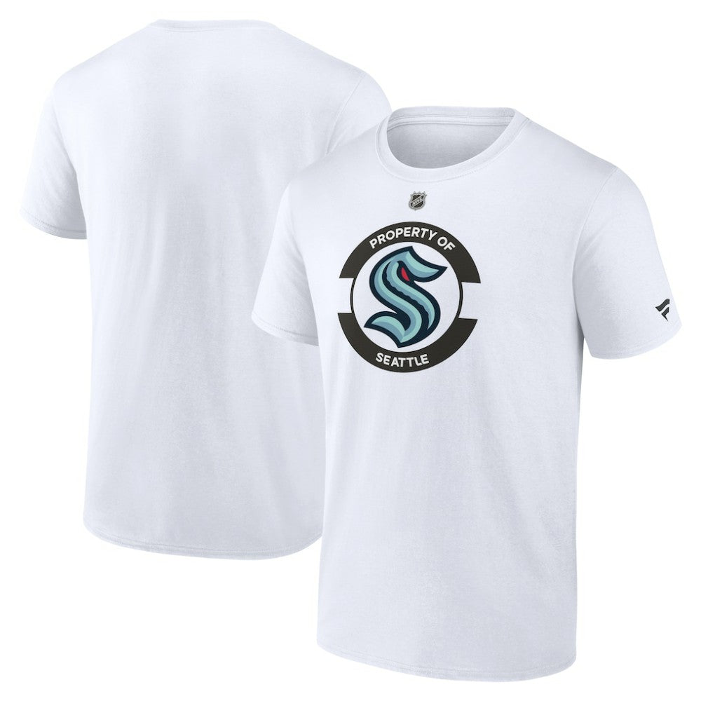 Seattle Kraken Fanatics Authentic Pro Core Secondary T-Shirt - White - NHL 200865124