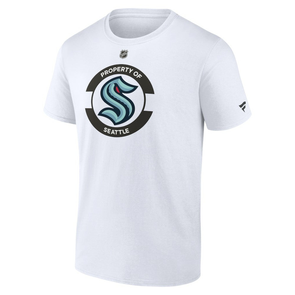 Seattle Kraken Fanatics Authentic Pro Core Secondary T-Shirt - White - NHL 200865124