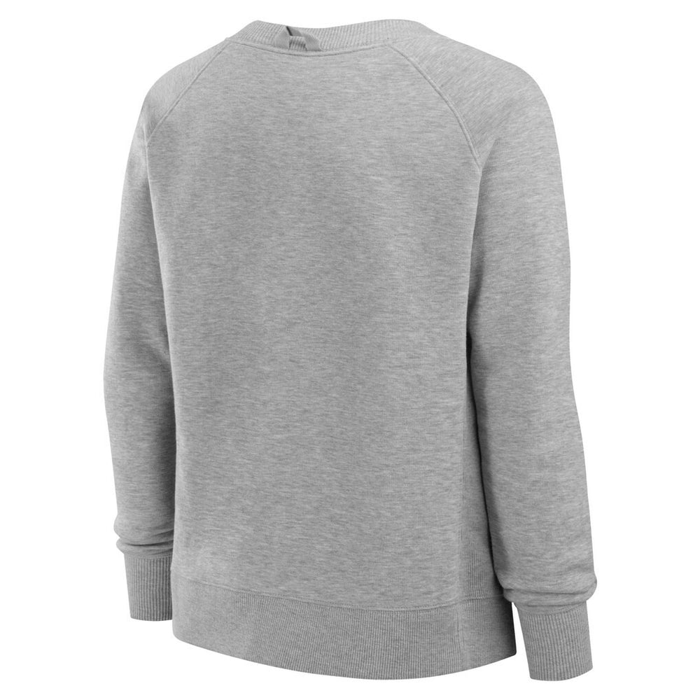 Fanatics Cincinnati Bengals Women's Hit Hard Fleece Pullover Sweatshirt Heather Gray