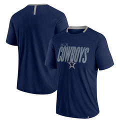 Fanatics Dallas Cowboys Fade Dot Slant T-Shirt Navy
