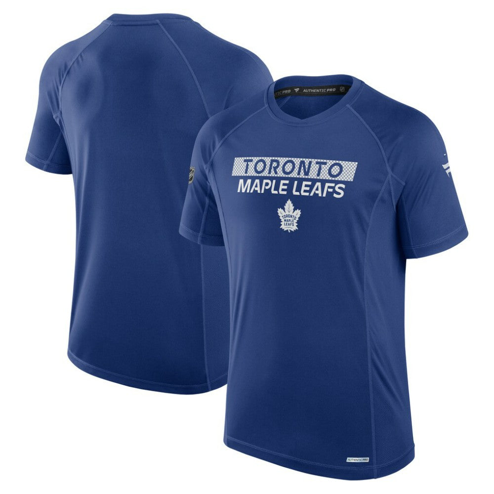 Toronto Maple Leafs Fanatics Authentic Pro Rink Tech T-Shirt - Blue - NHL 200869605