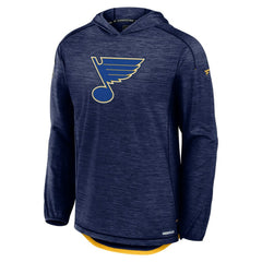 St. Louis Blues Fanatics Authentic Pro Rink Lightweight Pullover Hoodie - Navy - NHL 200869840